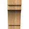 Ekena Millwork Mediterranean Smooth Corbel, Western Red Cedar, 5 1/2"W x 8"D x 12"H COR06X08X12MED00SWR - alternate 2